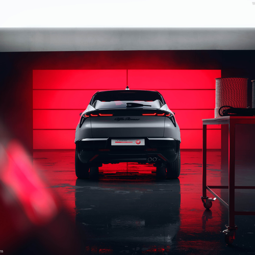 2027 Alfa Romeo Junior Luna Rossa Rear View